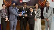 Business News | Chandigarh University Becomes 1st Indian Varsity to Bag Global PATA Best Sustainability Initiative Award