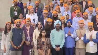 India News | Delegates of Indo-German Young Leaders Forum Visit Gurudwara Rakabganj Sahib