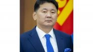 World News | Mongolian President to Visit India from October 13-16
