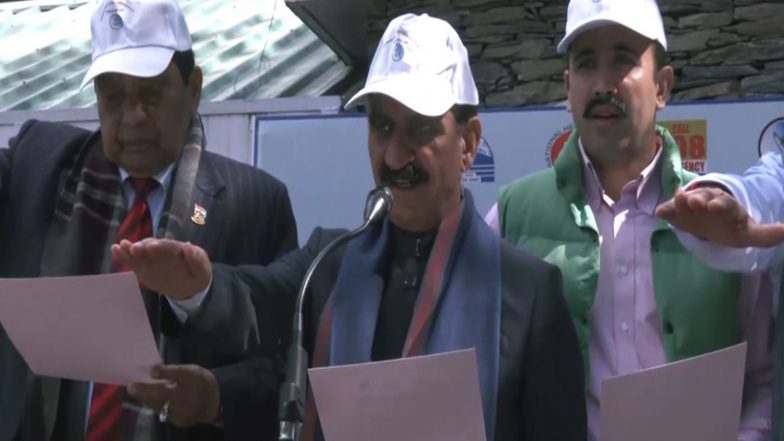 India News | Himachal Pradesh CM Inaugurates, Lays Foundation Stones of Development Projects Worth Rs 132.8 Crore in Karsog