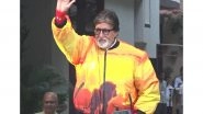 Entertainment News | Amitabh Bachchan Greets Fans Outside His Residence, Expresses Gratitude for Birthday Wishes