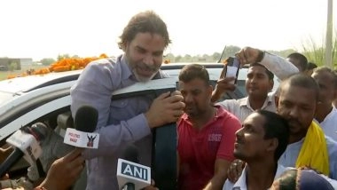 India News | Bihar Polls: Jan Suraaj Founder Prashant Kishor Meets, Interacts with People of Raghopur Assembly