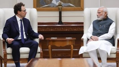 Business News | Anthropic CEO Meets PM Modi to Discuss India Expansion; Bengaluru Chosen for First Office