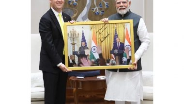 World News | PM Modi Receives US Ambassador-designate Sergio Gor; Hopes Tenure Will Bolster India-US Ties