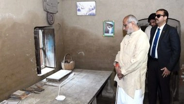 India News | VP Radhakrishnan Visits Ancestral Home, National Memorial of Jayaprakash Narayan in Bihar's Saran