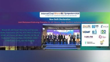 India News | Leading 6G Alliances and Research Institutions Issue Statement Reaffirming Shared Commitment to Shape Future of 6G as a Global Public Good