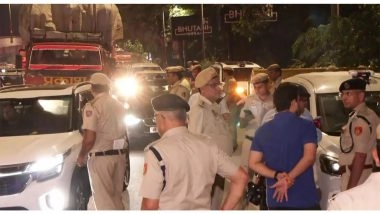 Delhi Police Intensify Night Patrols and Checks Across City To Enhance Security Ahead of Festive Season (Watch Videos)