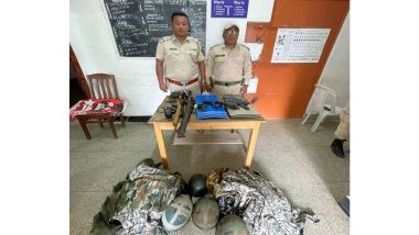 India News | Manipur: Security Forces Recover Two Rifles, Ammunition During Search Ops in Imphal West