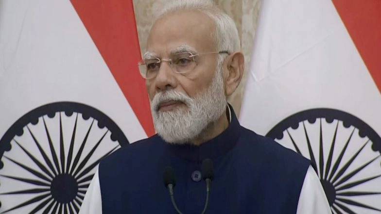 India News | PM Modi Pays Tributes to Rajmata Vijayaraje Scindia on Her 106th Birth Anniversary