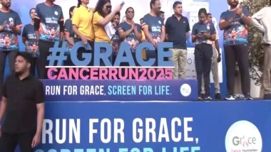 India News | Grace Foundation Organises Cancer Run in Hyderabad to Create Awareness