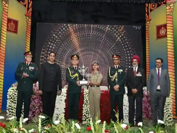 India News | Himachal: COAS General Upendra Dwivedi Visits Rashtriya Military School in Chail to Commemorate Its Centenary