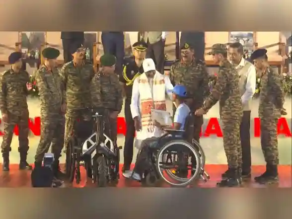 India News | Indian Army Organises Veterans Swabhiman Rally 2025 in Guwahati to Honour Ex-servicemen and Veer Naris