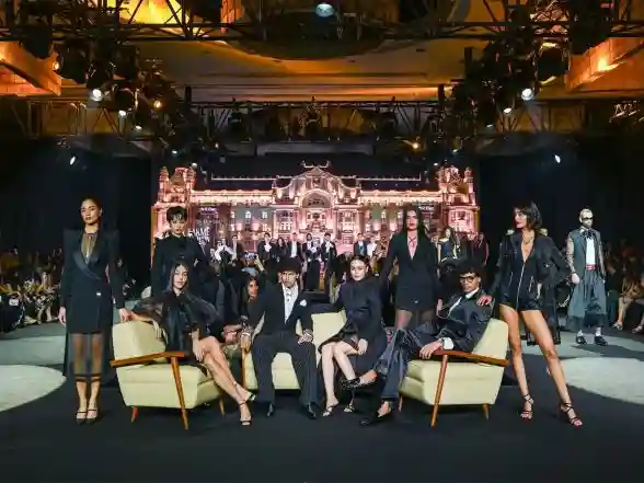 Entertainment News | Ashish N Soni, R|Elan™ Present 'The Soiree at the Grand Budapest Hotel' Show at Lakme Fashion Week X FDCI 2025