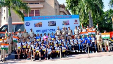 India News | Railway Protection Force Participates in Vedanta Half Marathon 2025 in New Delhi