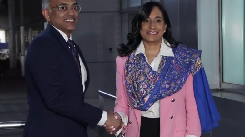 World News | Canada Foreign Minister Anand Arrives in Delhi for Official Visit