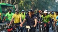 India News | Mansukh Mandaviya Leads 'Sundays on Cycle' with Doctors and Health Professionals