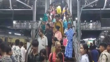 India News | West Bengal: 8 Injured as Woman Falls on Footoverbridge Stairs at Bardhaman Railway Station