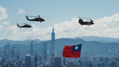 World News | 13 Chinese Warplanes, 6 Naval Vessels Detected Near Taiwan's Territory