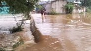 India News | Tamil Nadu: Heavy Rain Triggers Lake Overflow in Vellore District