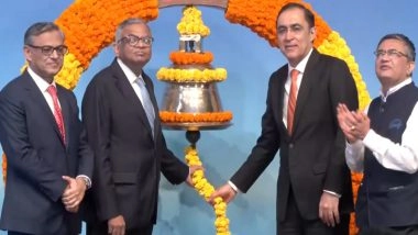 Business News | Tata Capital Listed on NSE with Minor Gains; ED Tata Sons Says Company is Committed to Sustainable Growth, Value Creation