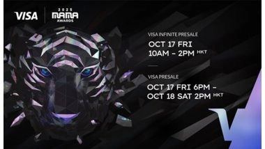 Business News | Visa Cardholders Worldwide to Get Early Access to 2025 MAMA AWARDS Tickets