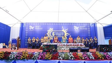 Business News | IIT Jammu's 6th Convocation Marks a Milestone: 386 Degrees Awarded, 'Trishunya' Sculpture Unveiled
