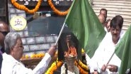 India News | Karnataka: CM Siddaramaiah Inaugurates Jyothi Yatra and Kittur Utsav