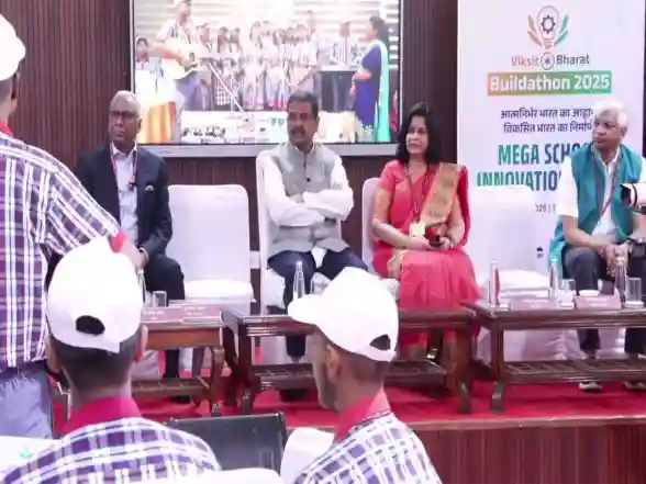 India News | Union Minister Dharmendra Pradhan Inaugurates Building Bharat Buildathon 2025  Virtually in New Delhi