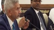 World News | 'Working to Restore, Reinvigorate Mechanisms to Advance Partnership': EAM Jaishankar During Meet with Canadian Counterpart