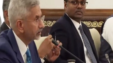 World News | 'Working to Restore, Reinvigorate Mechanisms to Advance Partnership': EAM Jaishankar During Meet with Canadian Counterpart