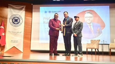 Business News | JGU Receives Global Education for Peace Award 2025 for Commitment to Peace Through Education