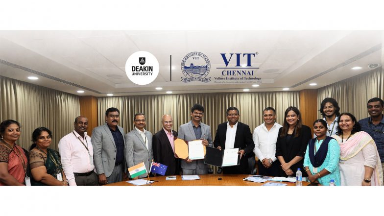Business News | Australia's Deakin University and India's VIT Join Hands to Launch Dual Degree in Cyber Security