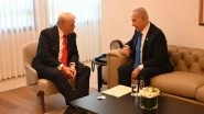 World News | Netanyahu Meets Trump at Knesset, Accepts Egypt's Invite for Gaza Peace Summit