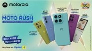 Business News | Motorola Brightens Diwali with Exciting Offers on Edge 60 PRO, Edge 60 FUSION, G96 5G, G86 POWER & Razr 60 During Flipkart's Big Bang Sale