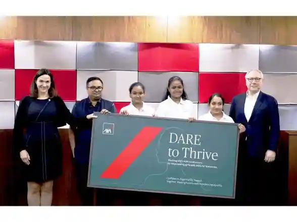Business News | AXA to Support STEM Education of Nearly 10,000 Girls in India by 2030