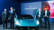 Business News | Maserati Expands into South India: VST Maserati's Flagship Showroom Opens in Bengaluru, Unveils MCPura Supercar