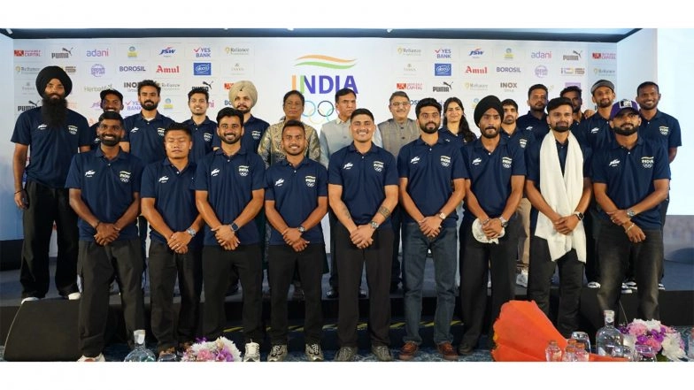 Sports News | IOA Felicitates India's Paris 2024 Olympic Medallists at Ceremony in Delhi