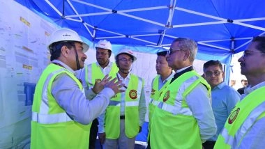 India News | Sikkim Governor Reviews Progress of Sivok-Rangpo Railway Line Project