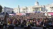 World News | London Glows with Joy as Thousands Celebrate Diwali at Trafalgar Square