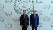 World News | Union MoS Kirti Vardhan Singh Attends Sharm El-Sheikh Peace Summit, Reaffirms India's Support for Gaza Peace Plan and Two-state Solution
