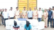 India News | Ganja Smuggling Racket Busted in Telangana, 499 Kgs of Ganja Worth Rs 2.5 Cr Seized