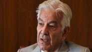 World News | Pakistan Defence Minister Khawaja Asif Says Ties with Afghanistan Suspended After Border Clashes; Warns Hostilities Could Resume Anytime