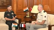World News | Army Chiefs of India and France Meet to Strengthen Defence Ties, Counter-terrorism Cooperation and UN Peacekeeping Efforts