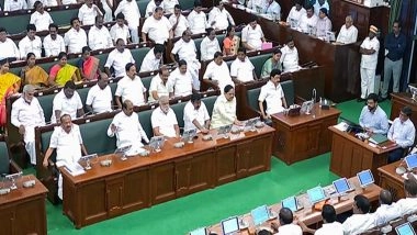 India News | Tamil Nadu Assembly Passes Condolence Resolution over Deaths in Karur Stampede Incident