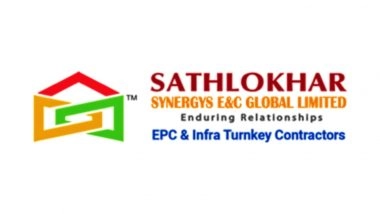 Business News | Sathlokhar Synergys E&C Global Limited Secures Fresh Order Worth Rs 24.06 Cr; Order Book Reaches Rs 1,221.98 Cr