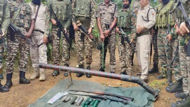 India News | Manipur: Security Forces Arrest KCP (PWG) Cadre, Extortionist, Recover War-like Stores in Separate Operations
