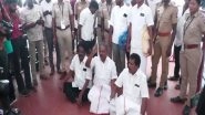 India News | PMK MLAs Protest Outside Tamil Nadu Assembly, Seek Proper Seat Allocation