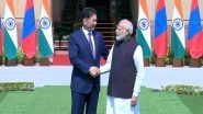 World News | Prime Minister Narendra Modi Meets Mongolian President Khurelsukh Ukhnaa