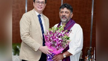 World News | Karnataka Dy CM Shivakumar Meets Singapore Consul-General to Boost Urban Development, Investment Ties