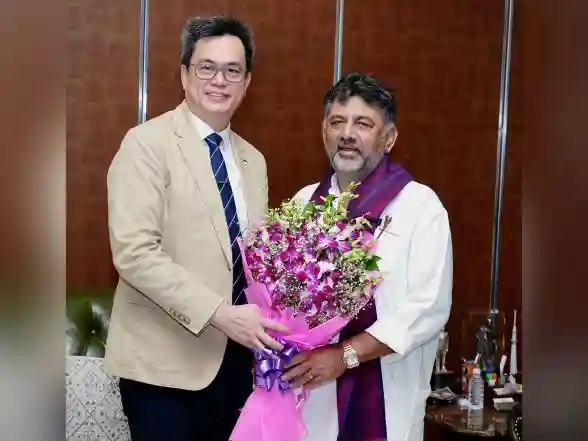World News | Karnataka Dy CM Shivakumar Meets Singapore Consul-General to Boost Urban Development, Investment Ties